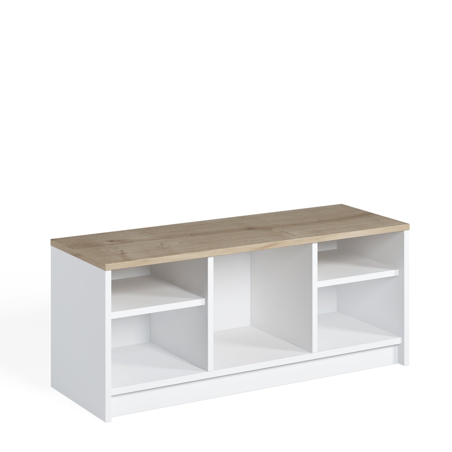 Batų dėžė London - White, Sapphire Oak