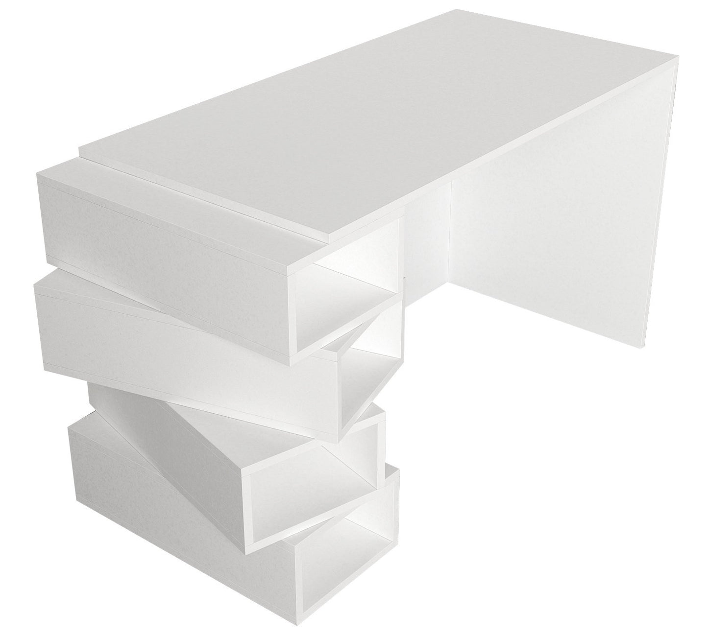 Biuro stalas Jenga - White