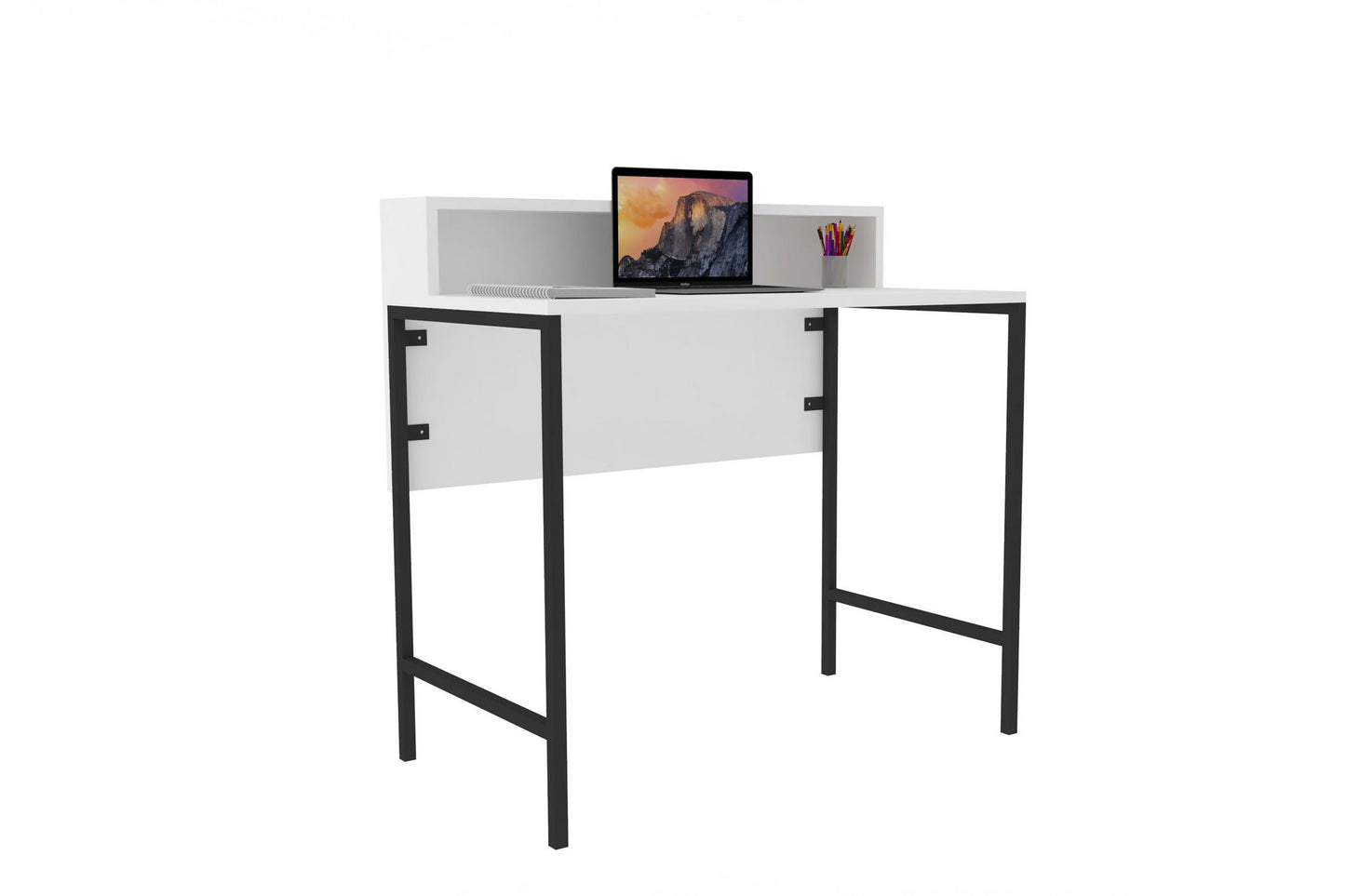 Biuro stalas Uso - White, Black