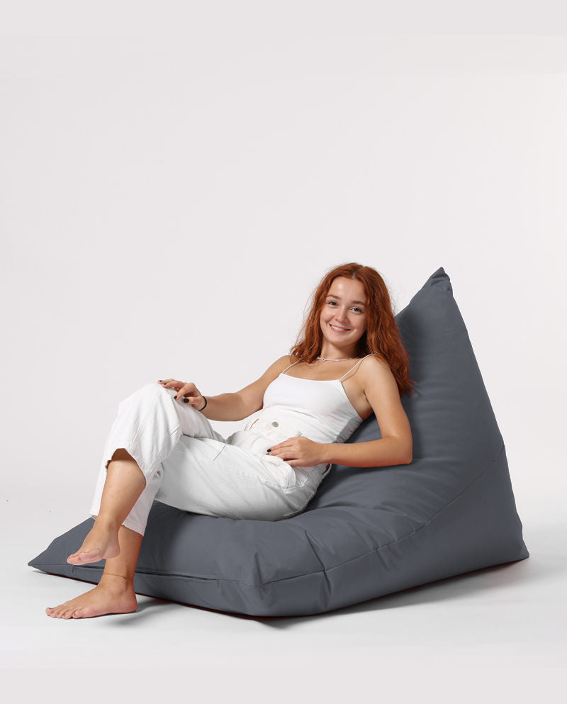 Lauko sėdmaišis Pyramid Big Bed Pouf - Fume