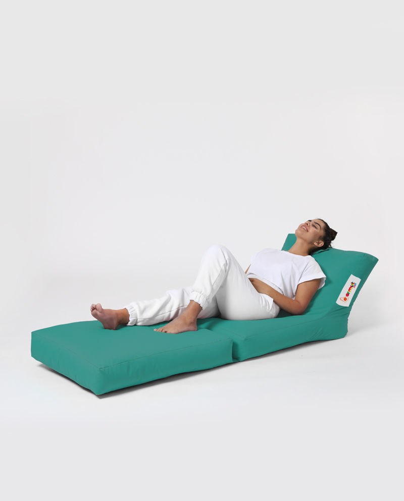 Lauko sėdmaišis Siesta Sofa Bed Pouf - Turquoise