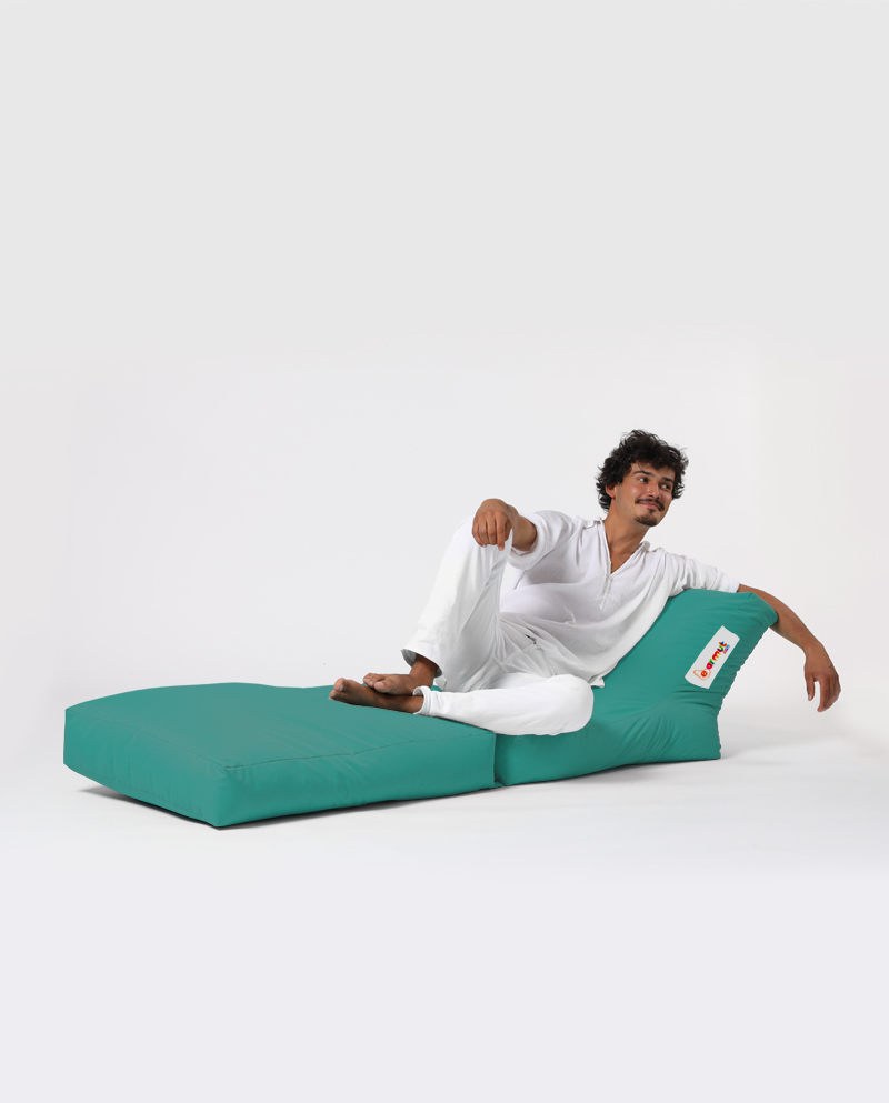 Lauko sėdmaišis Siesta Sofa Bed Pouf - Turquoise