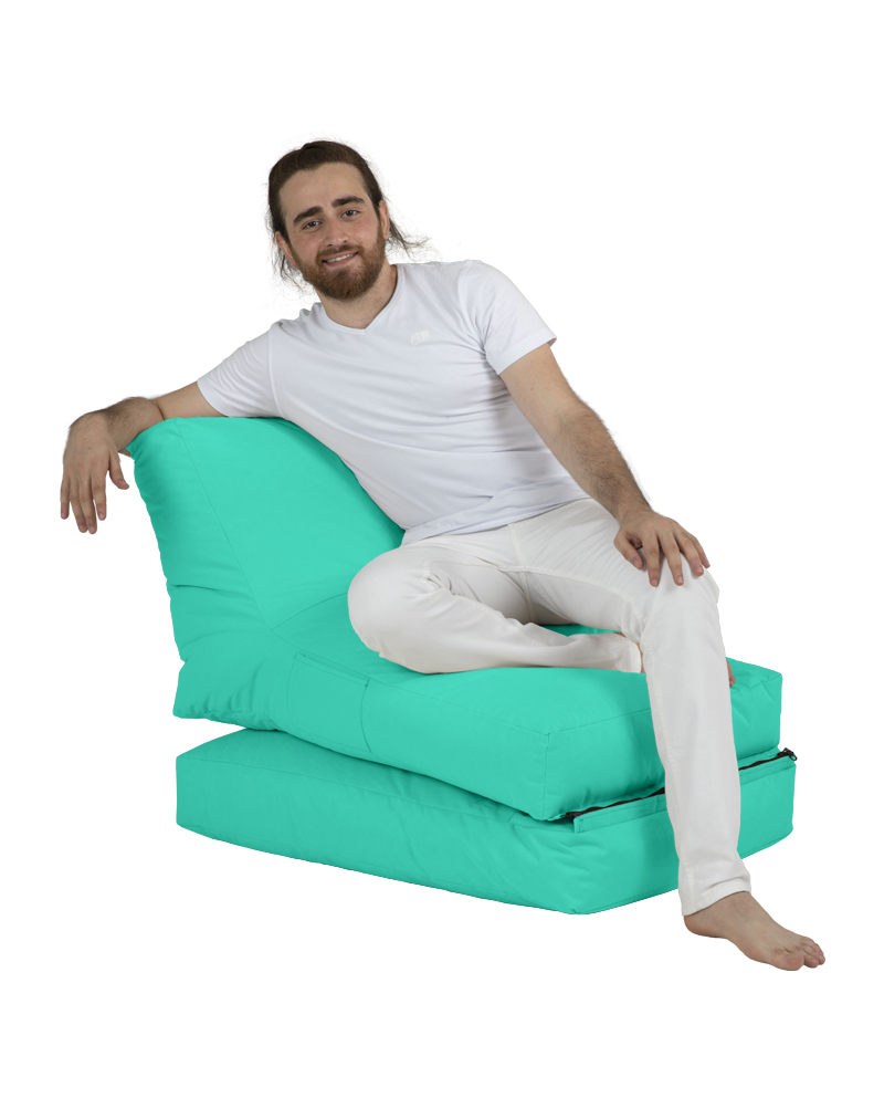 Lauko sėdmaišis Siesta Sofa Bed Pouf - Turquoise