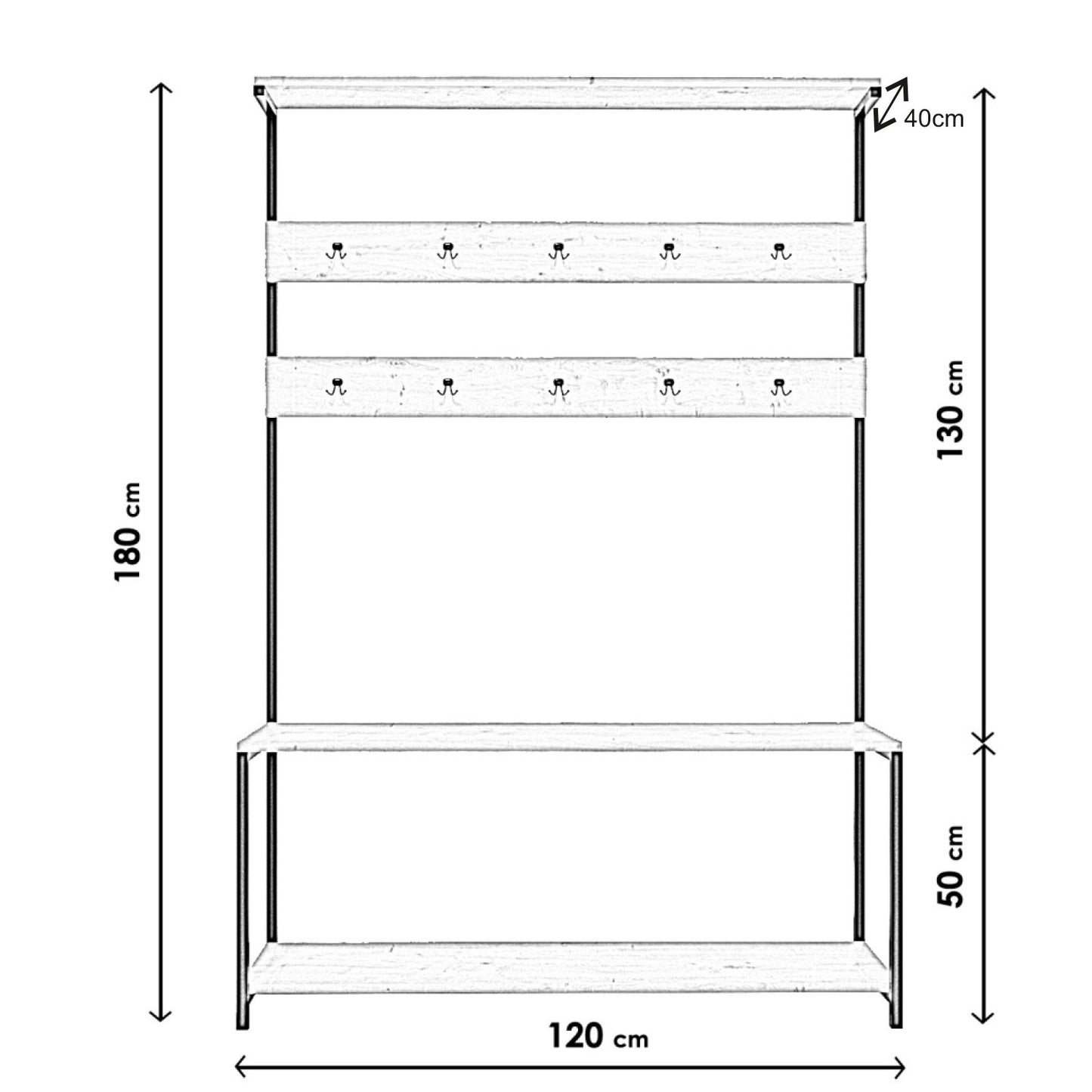 Kabykla Portmanto Ava L1303