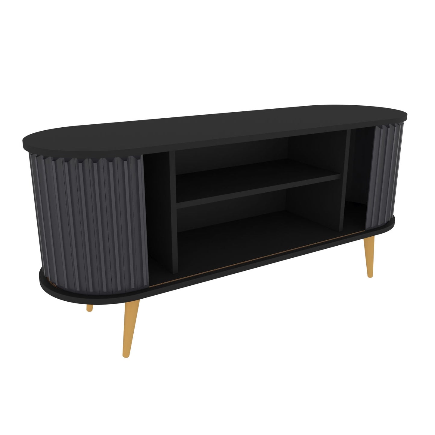 TV staliukas Stor - Black, Anthracite