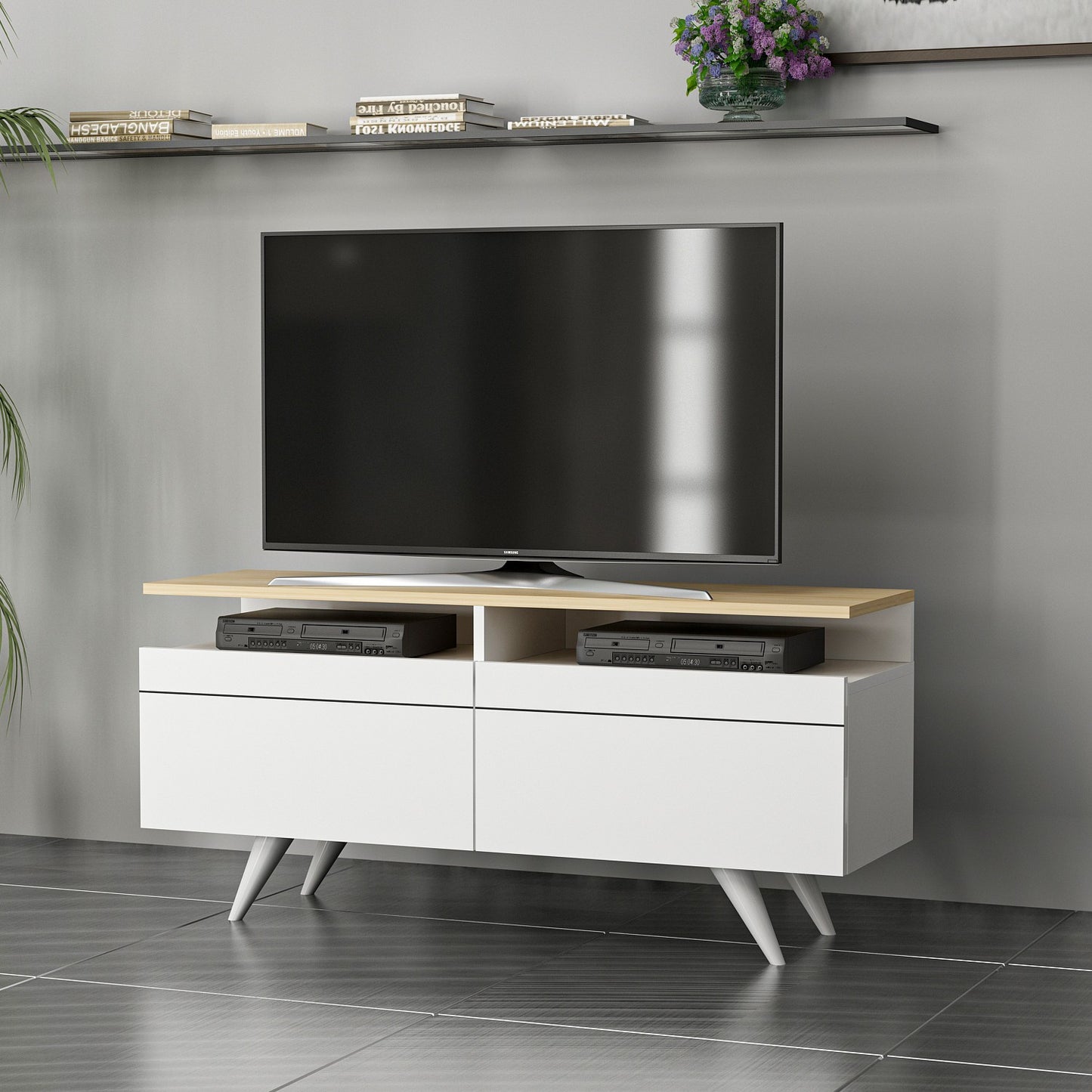 TV staliukas Berlin 120 - White