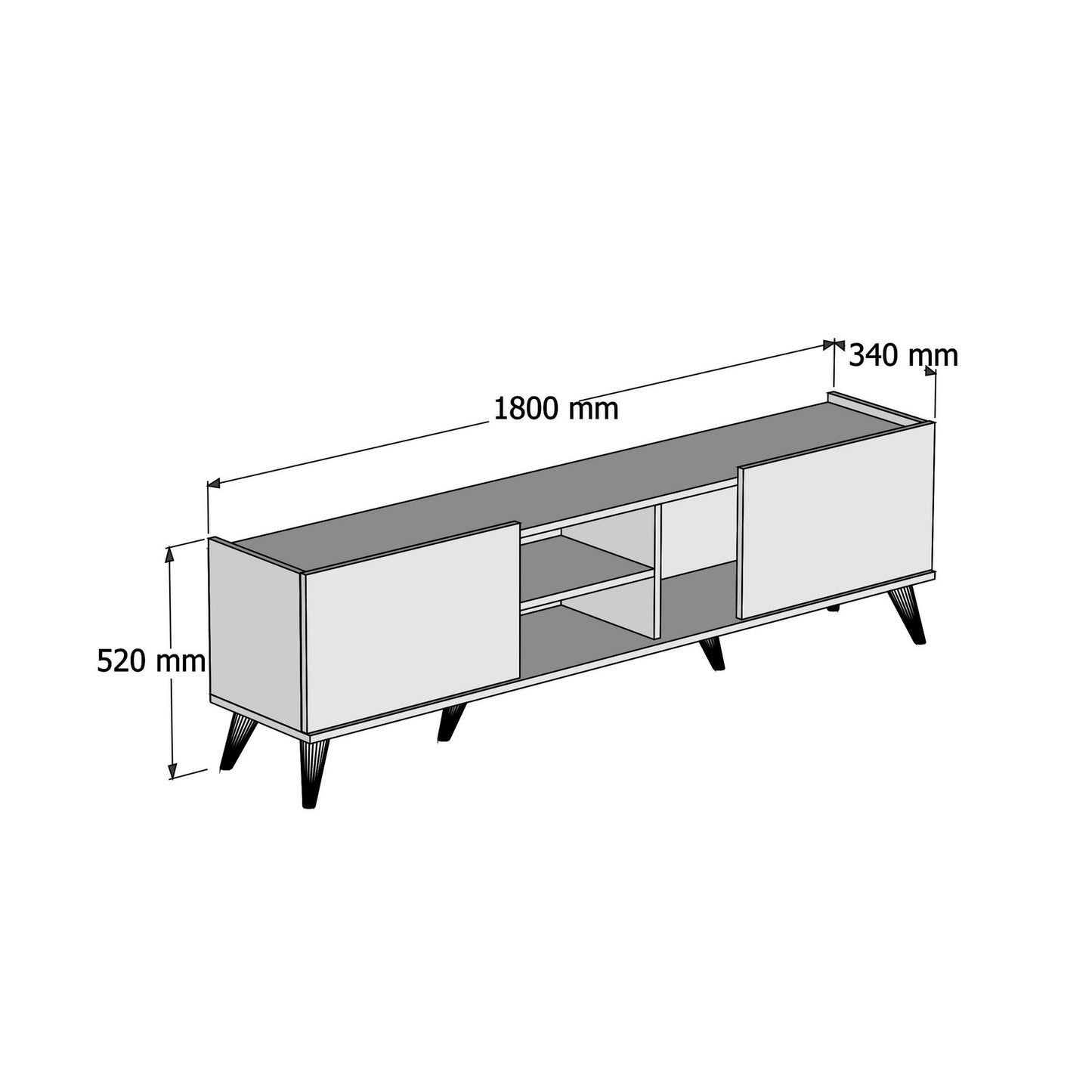 TV staliukas Elegante 1310