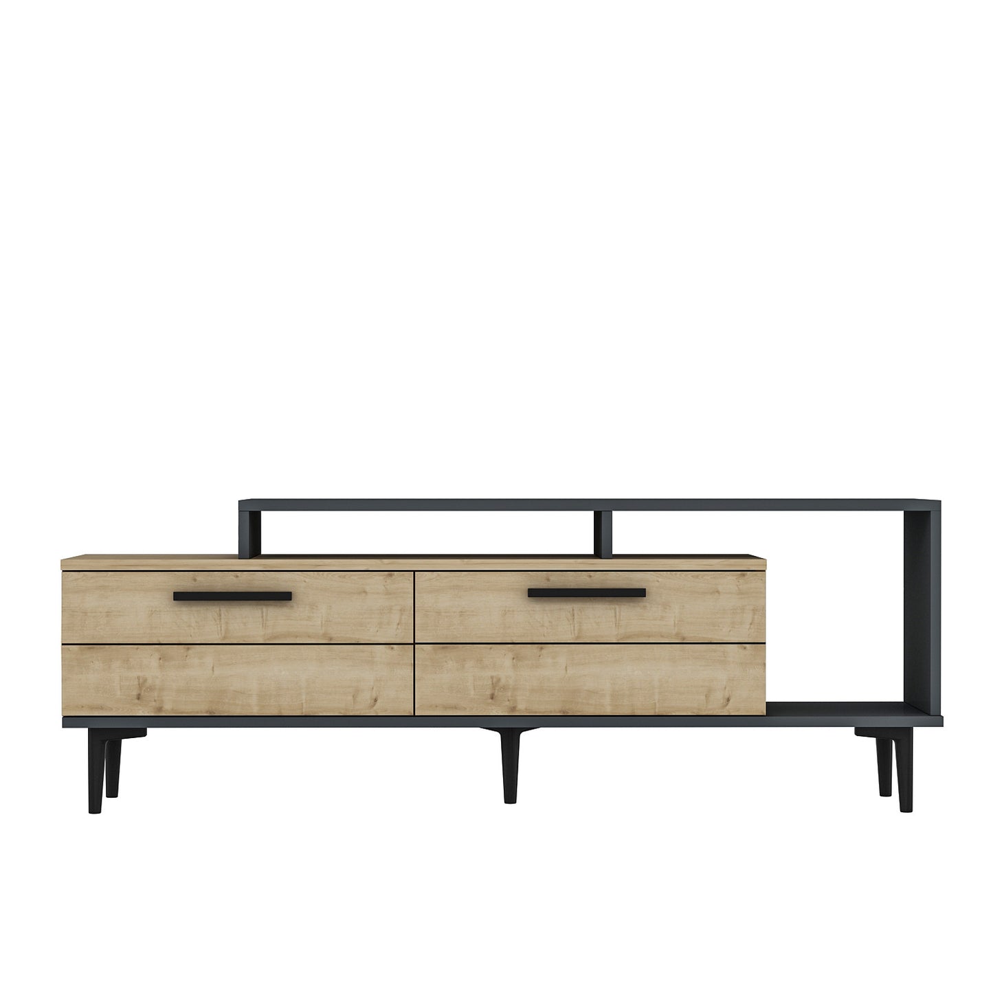 TV staliukas Niva - Sapphire Oak, Anthracite