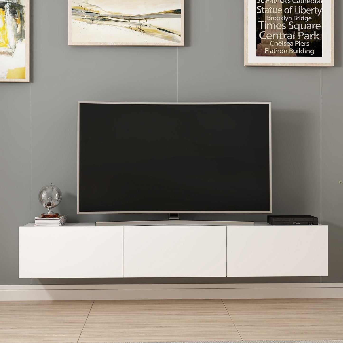 TV staliukas Rigel - Walnut