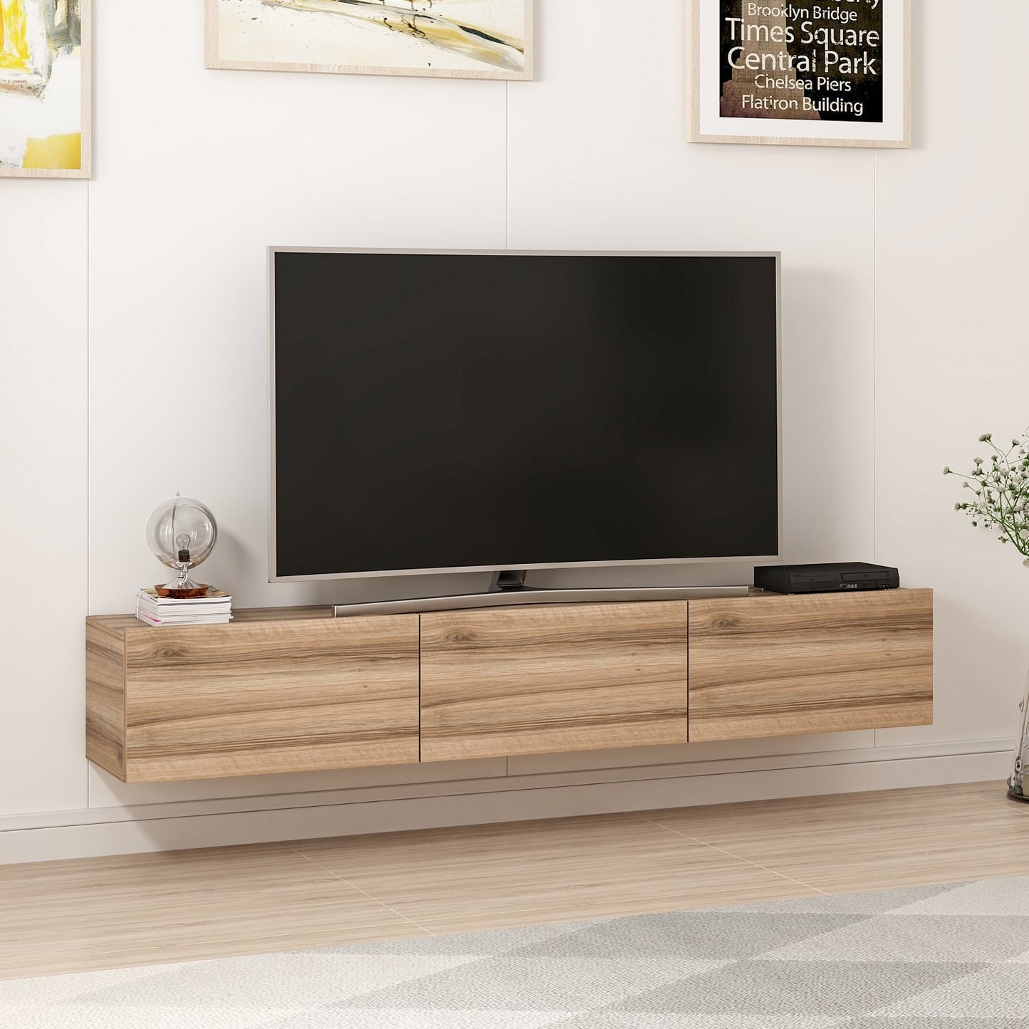 TV staliukas Rigel - White