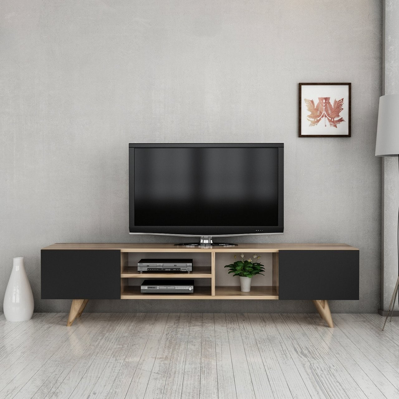 TV staliukas Dore - Black