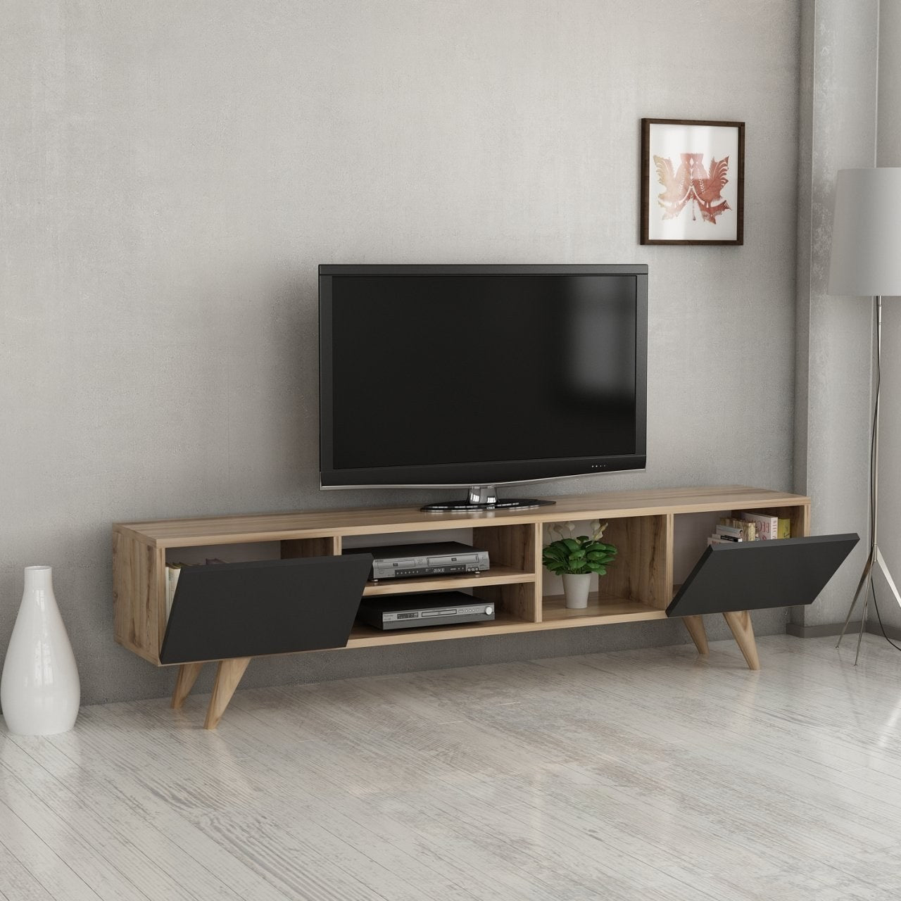 TV staliukas Dore - Black