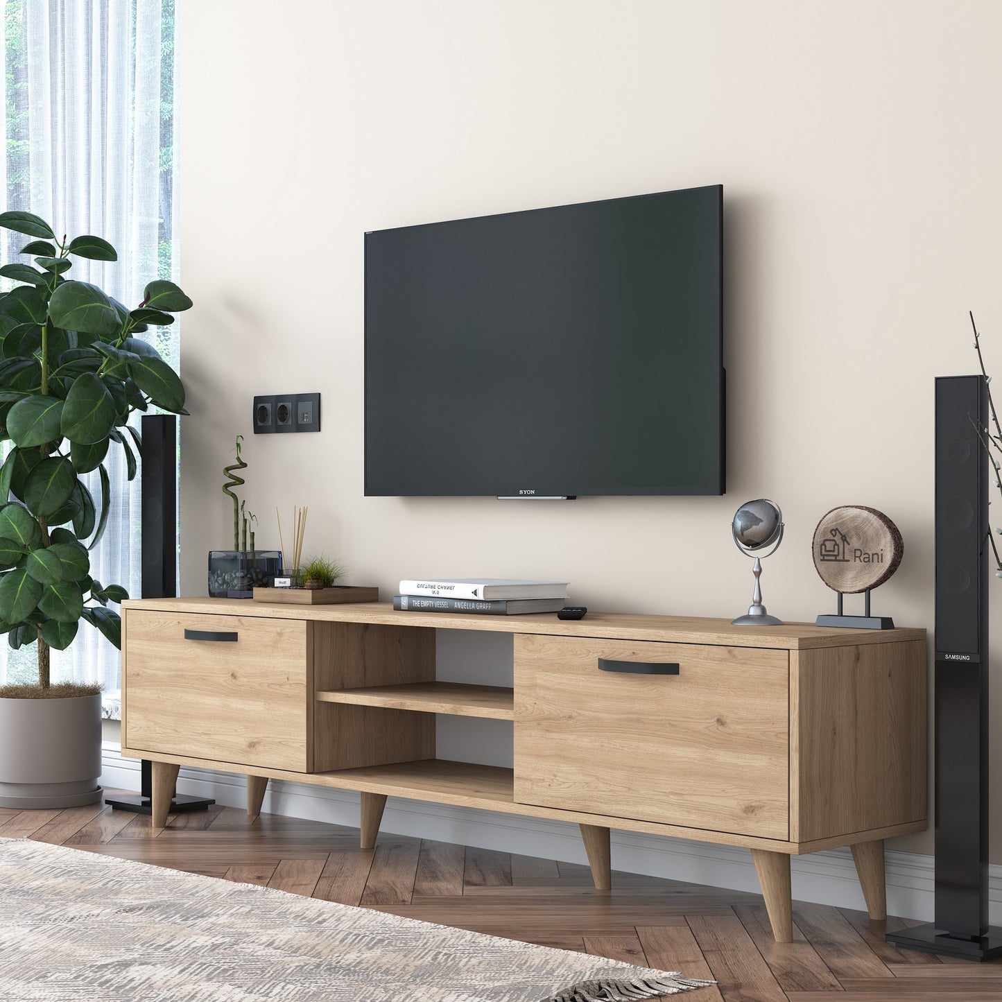 TV staliukas A5 - 394 - Walnut