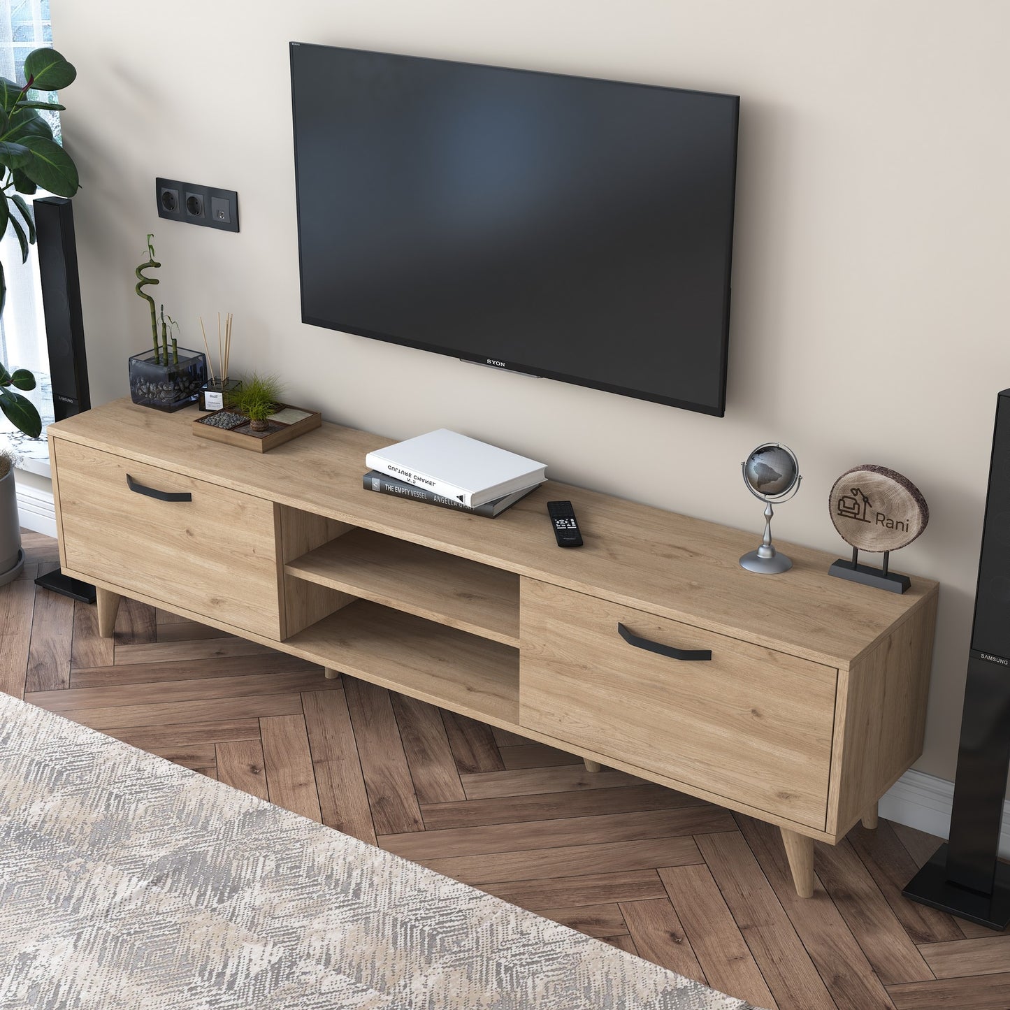 TV staliukas A5 - 394 - Walnut