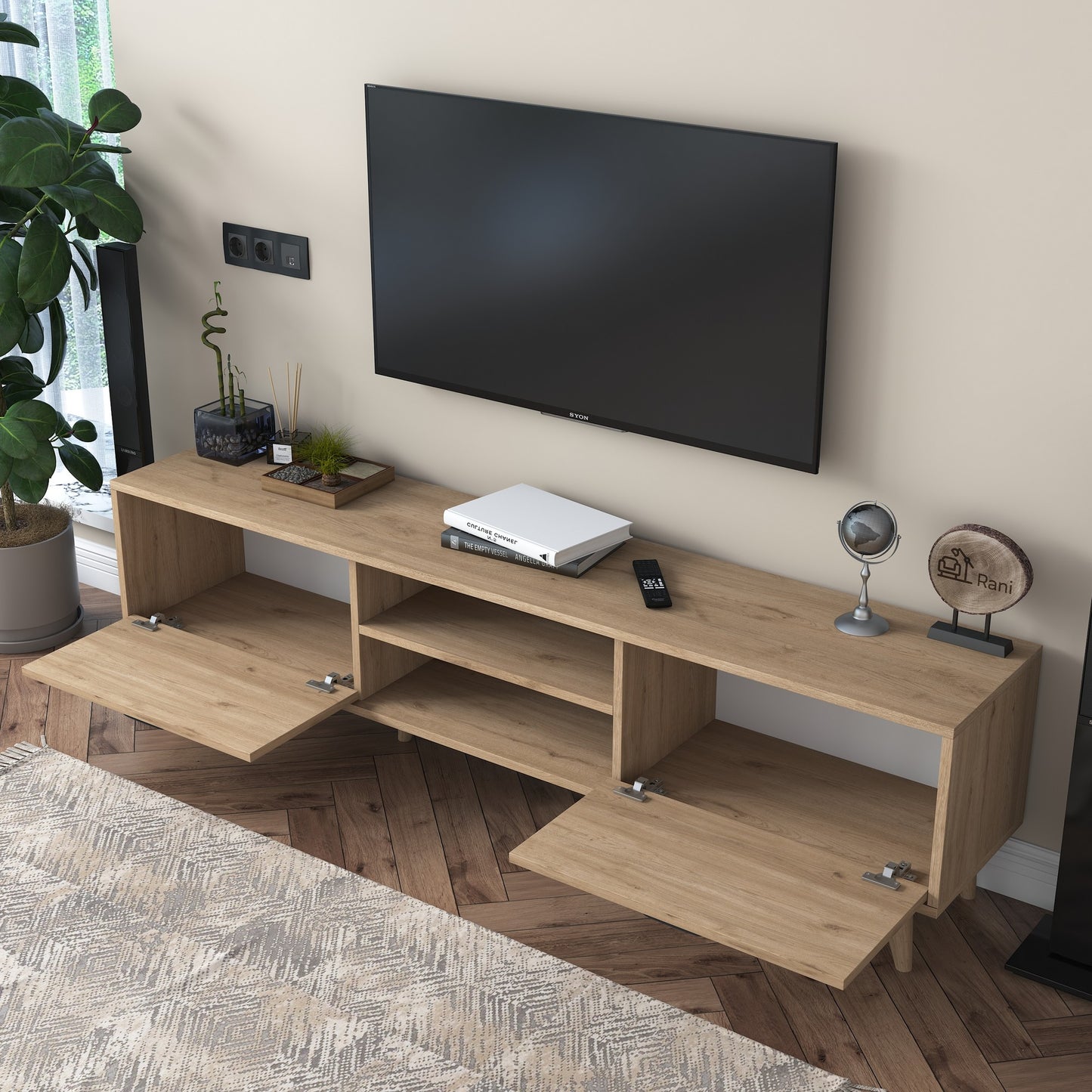 TV staliukas A5 - 394 - Walnut