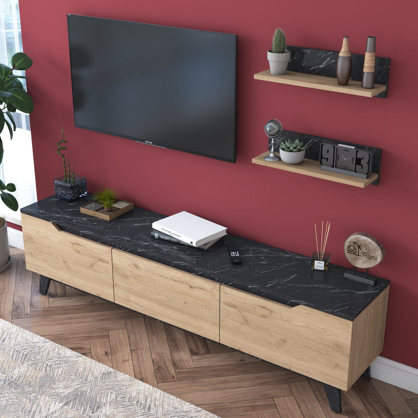 TV staliukas M48 - 1509 - Walnut