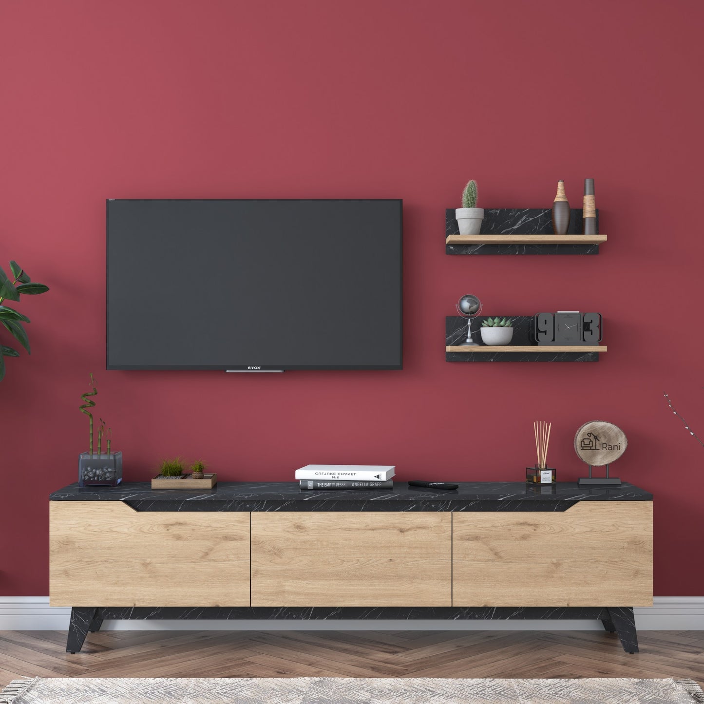 TV staliukas M48 - 1509 - Walnut