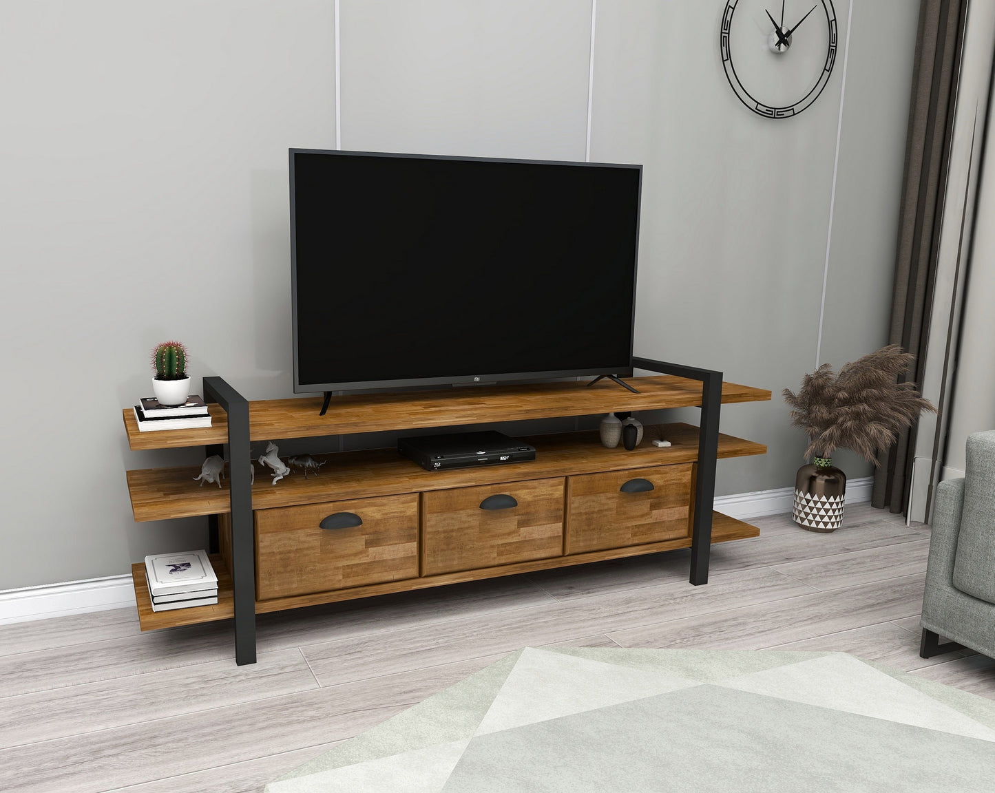 TV staliukas Lucca - Walnut