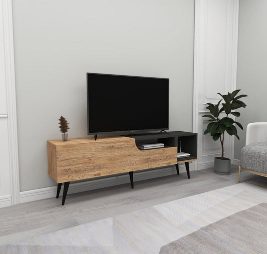 TV staliukas Alba - Atlantic Pine, Anthracite