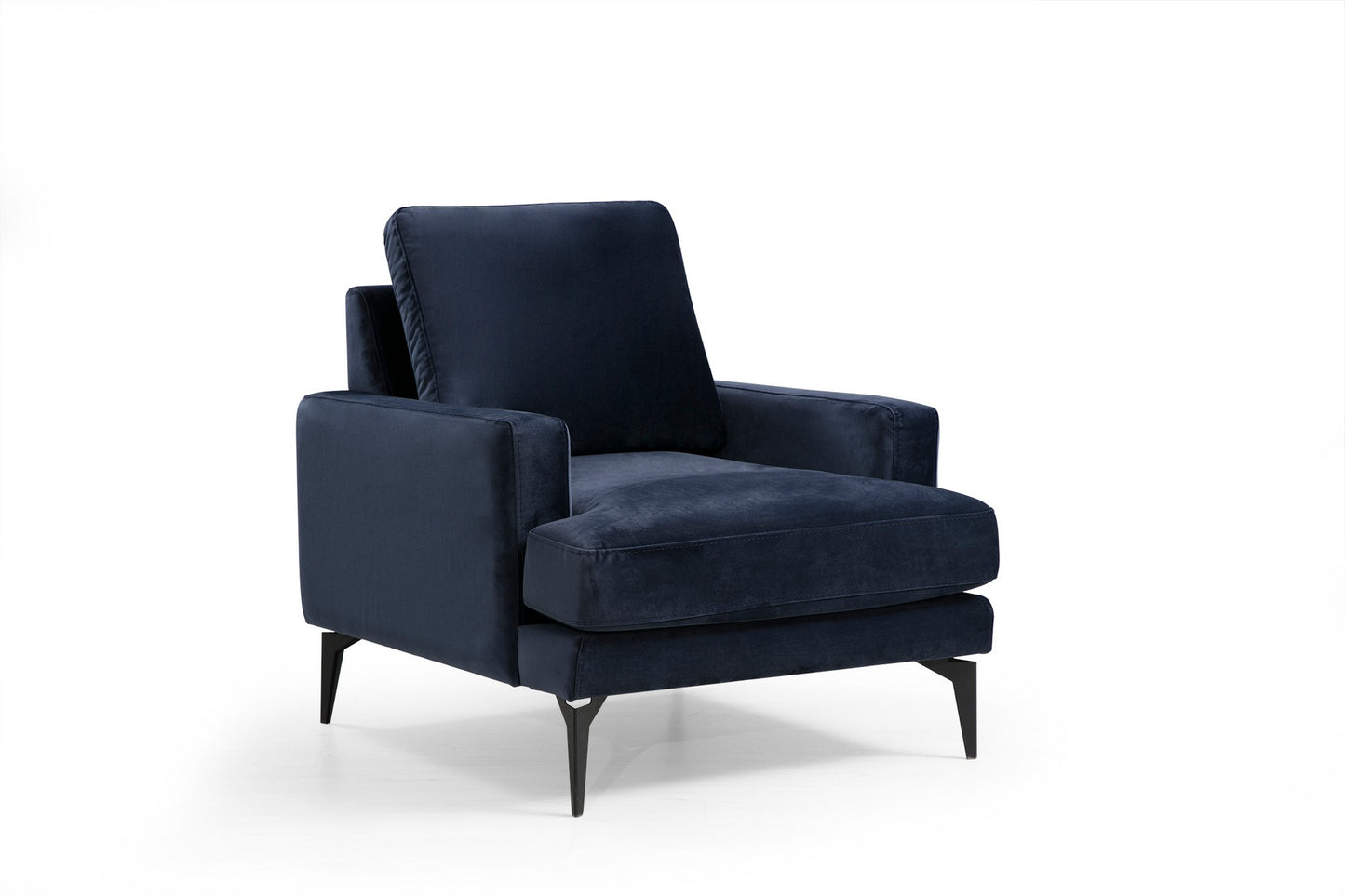 Fotelis Papira Armchair - Navy Blue