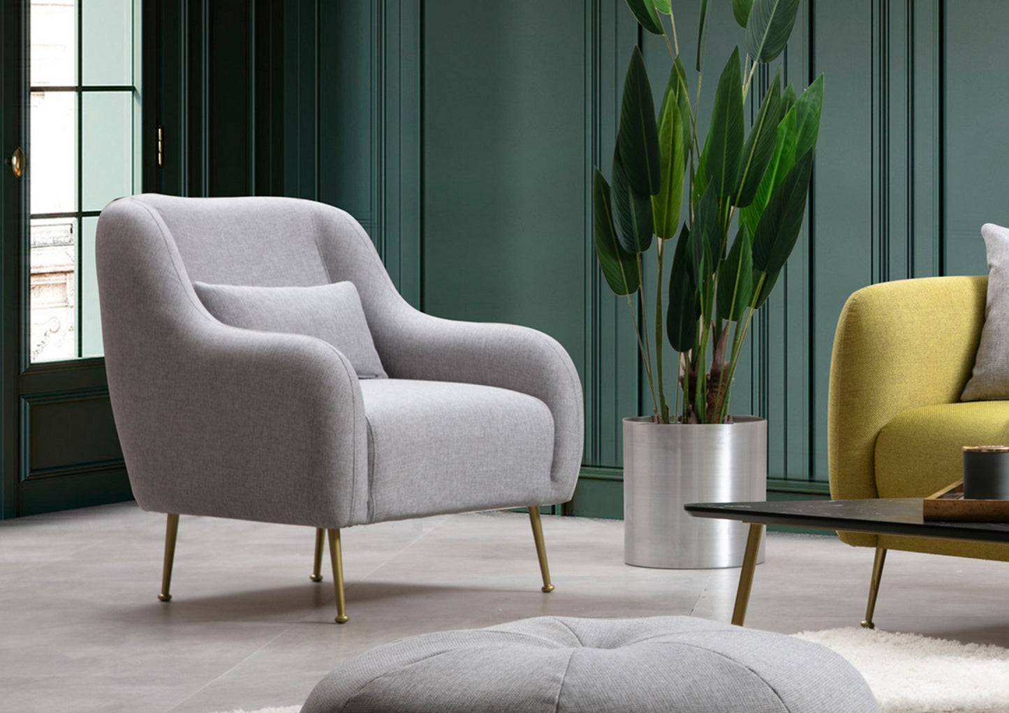 Fotelis Sevilla Armchair - Grey