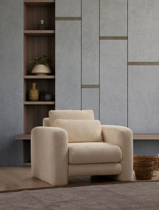 Fotelis Lily Beige - Wing