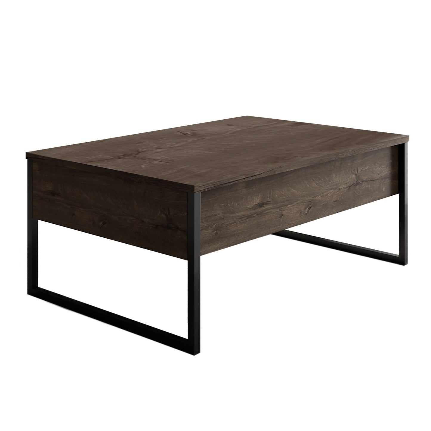 Žurnalinis staliukas Luxe - Walnut, Black