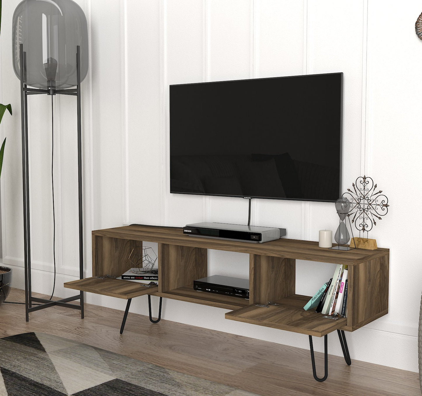 TV staliukas Moda - Walnut