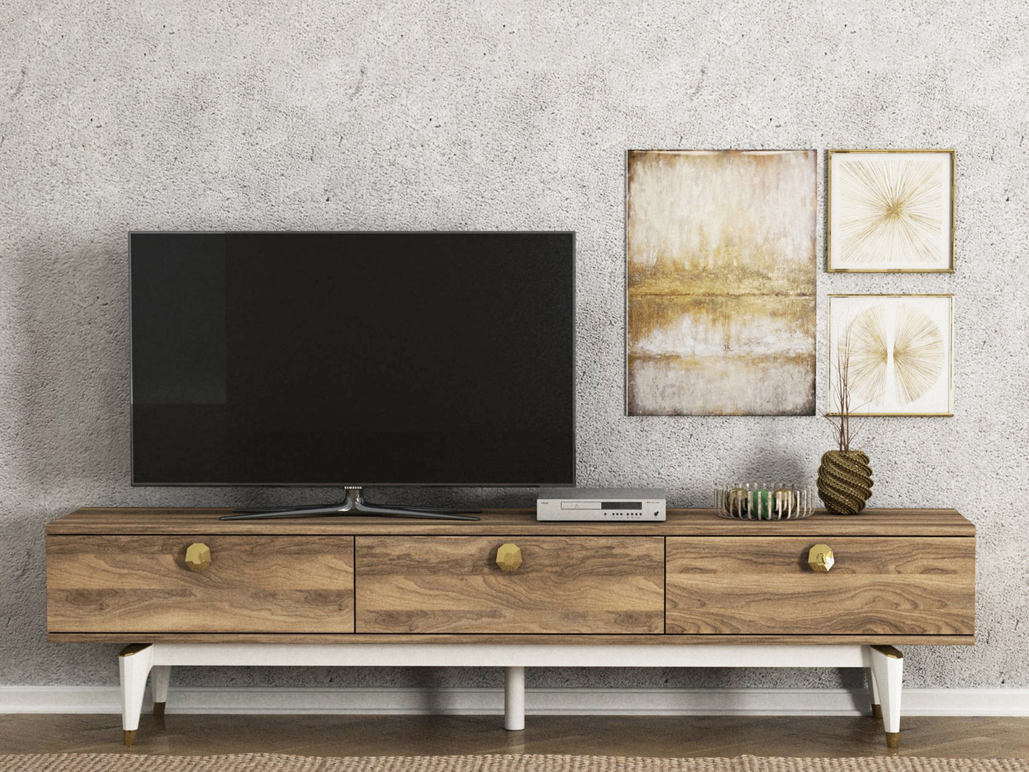 TV staliukas Buse (TV Sehpasi) - Walnut