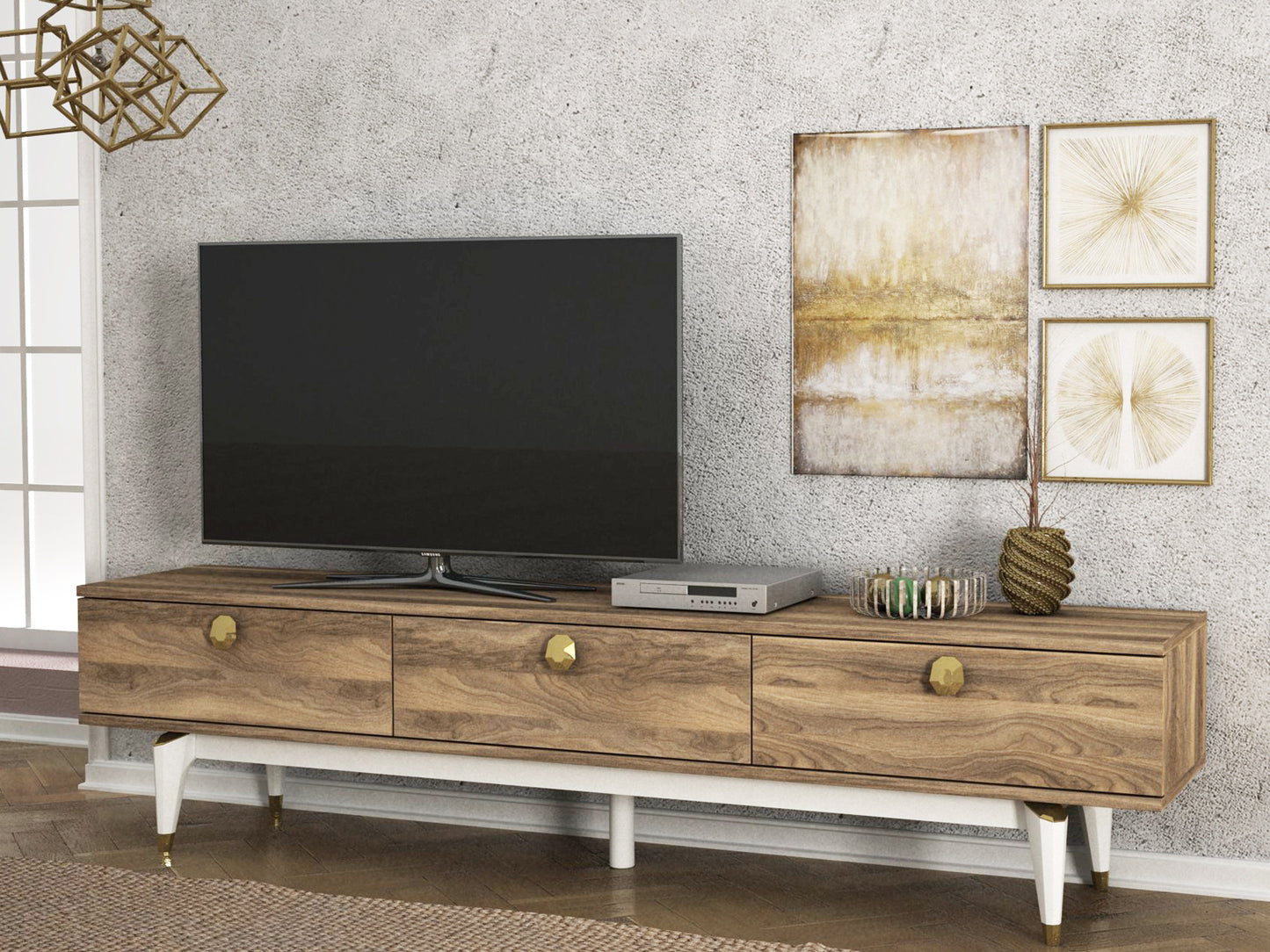 TV staliukas Buse (TV Sehpasi) - Walnut