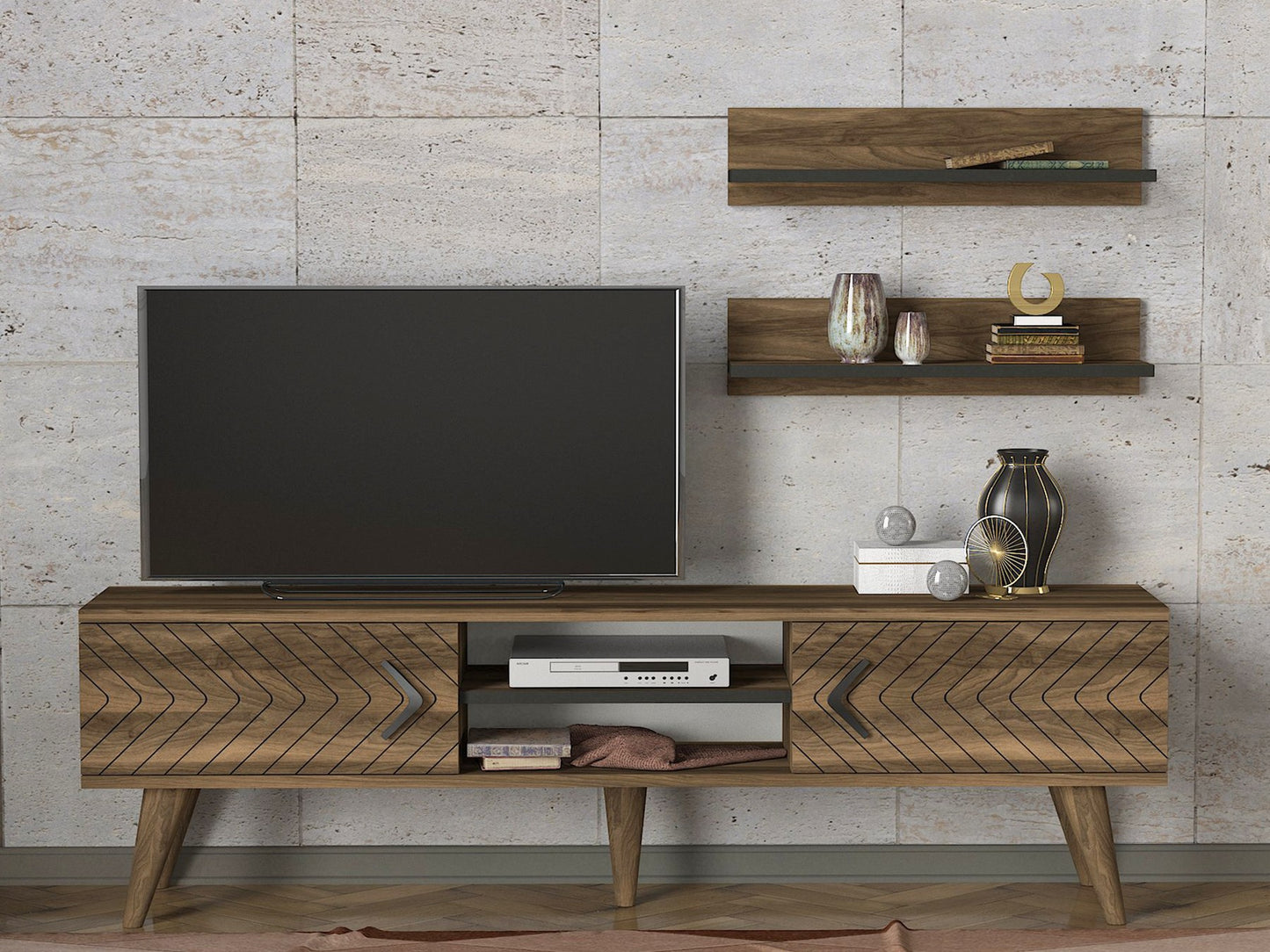 TV staliukas Legato - Walnut