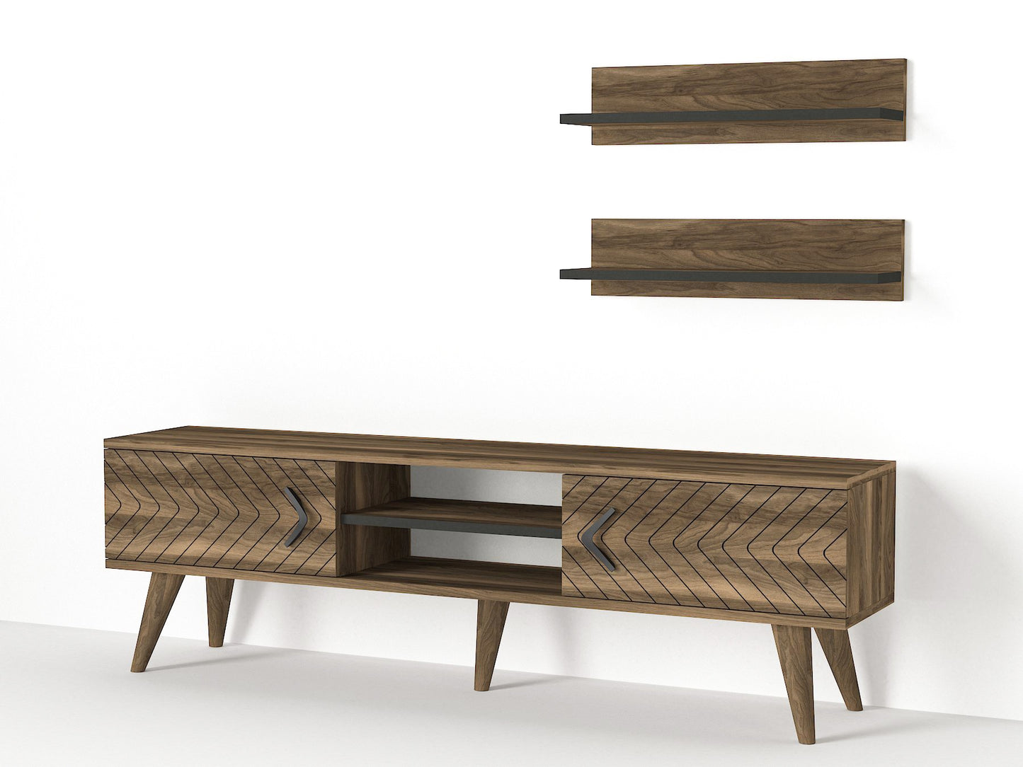 TV staliukas Legato - Walnut