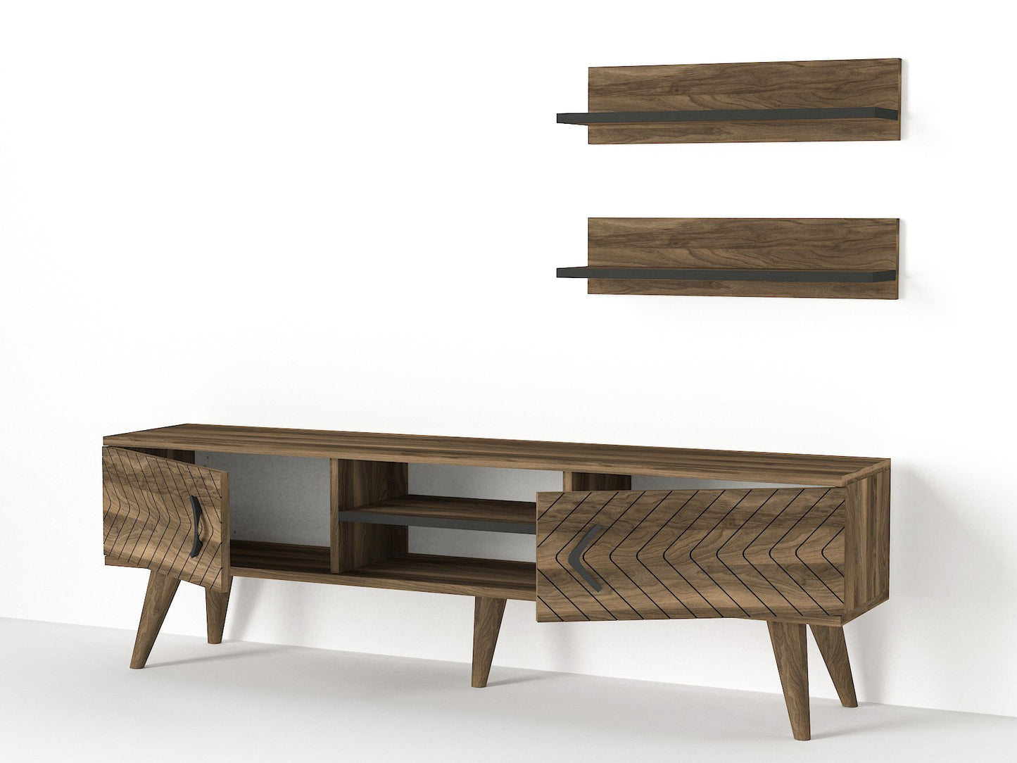 TV staliukas Legato - Walnut