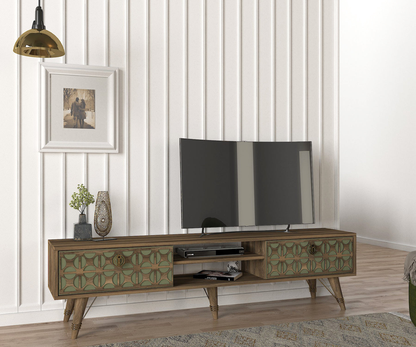 TV staliukas Valente (TV Sehpasi) - Walnut