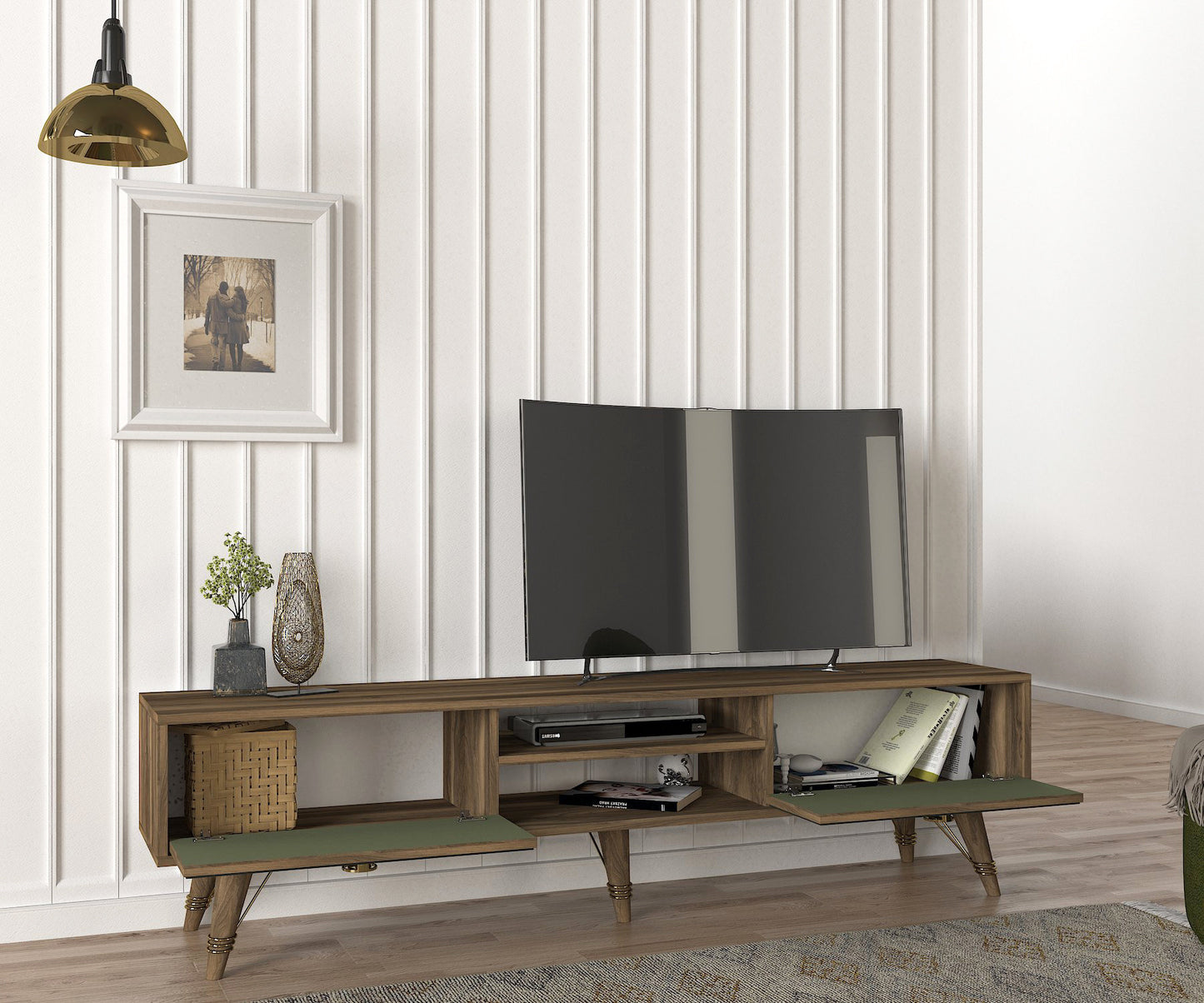 TV staliukas Valente (TV Sehpasi) - Walnut