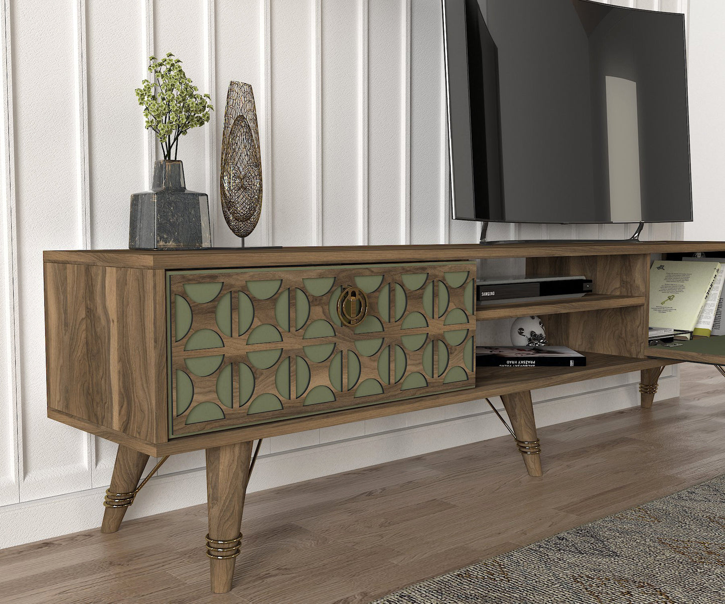 TV staliukas Valente (TV Sehpasi) - Walnut