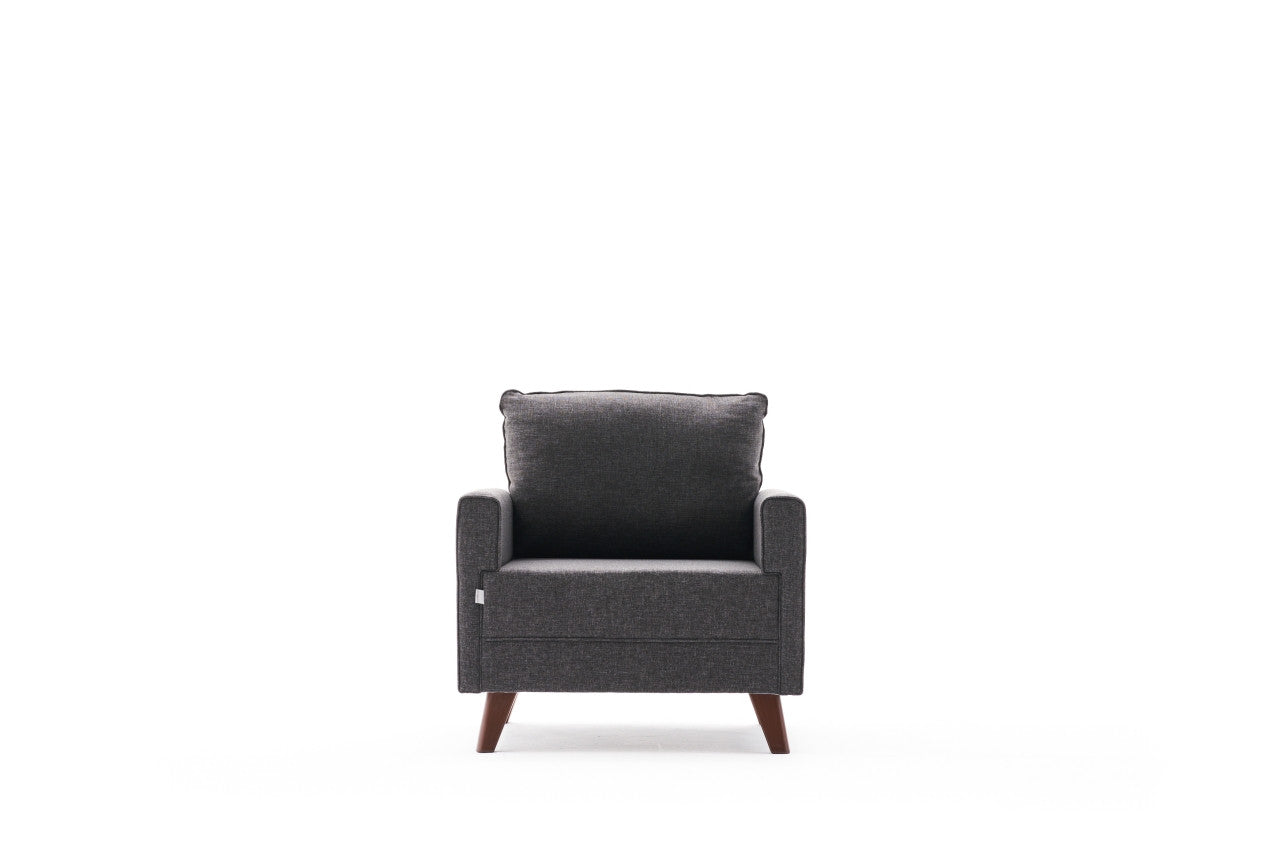 Fotelis Bella Armchair - Anthracite