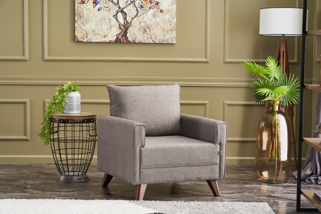 Fotelis Bella Armchair - Brown