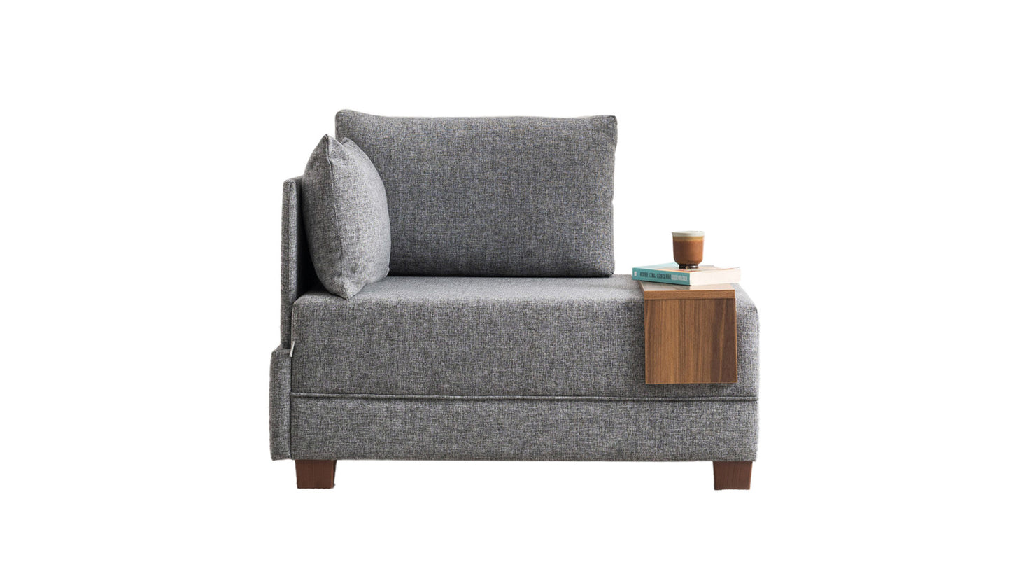 Fotelis Fly Armchair Left - Grey