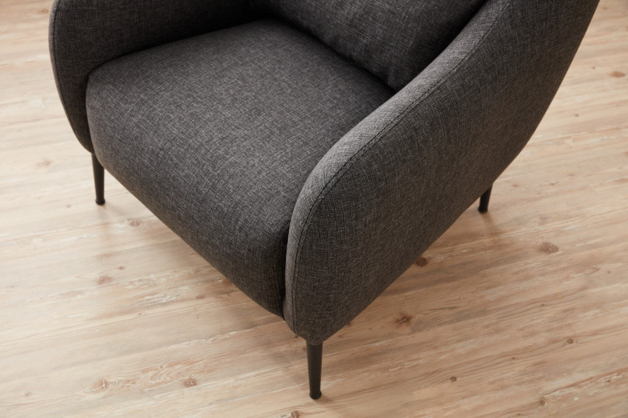 Fotelis Venus 1-Seat - Anthracite