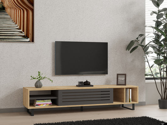 TV staliukas Safir - Sapphire, Anthracite