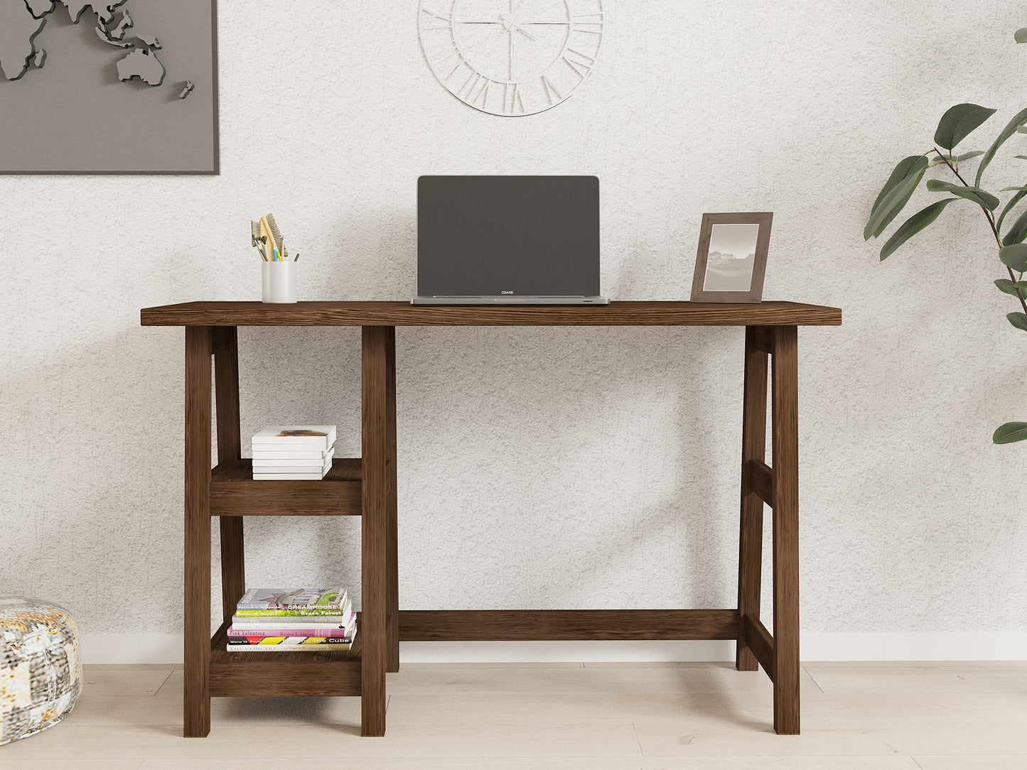 Biuro stalas Perla - Walnut