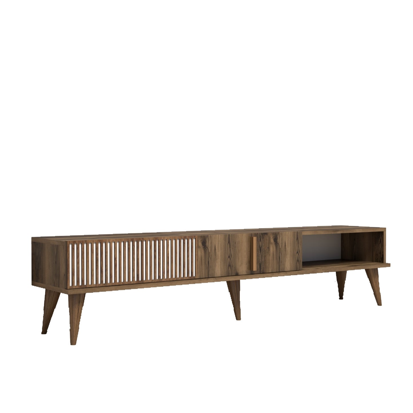 TV staliukas Milan - Walnut