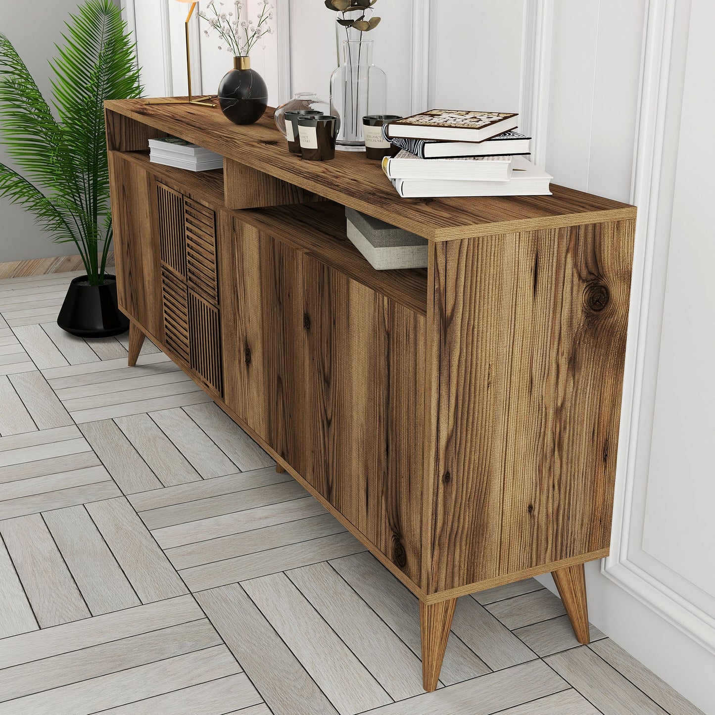 Konsolė Milan - Walnut