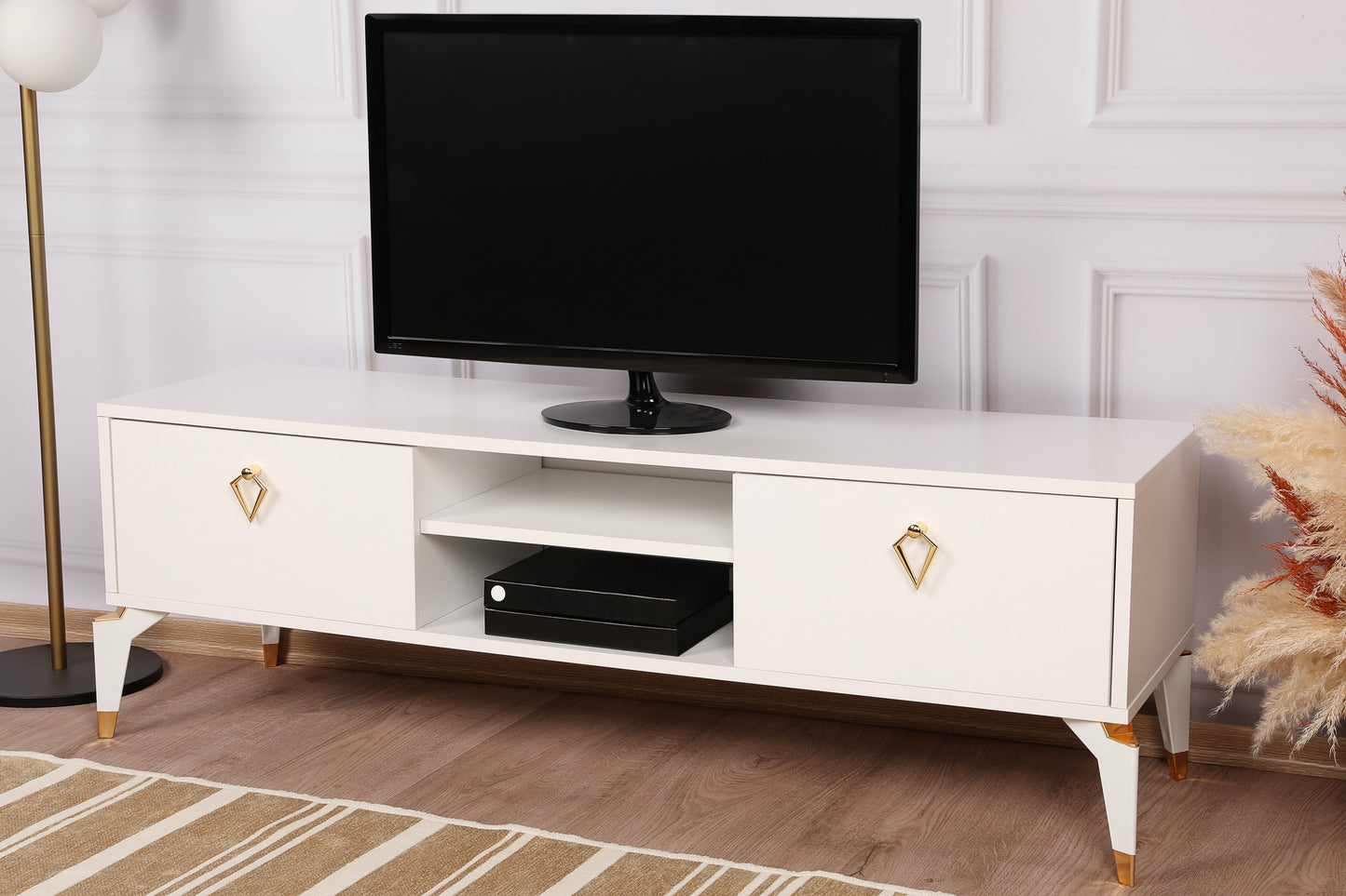 TV staliukas Posh - White