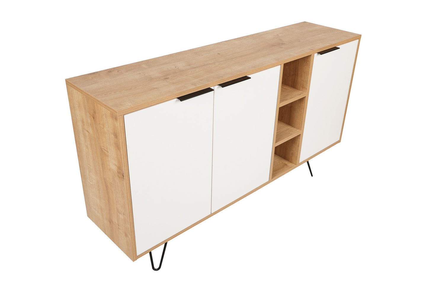 Konsolė Clara Console - Oak, White