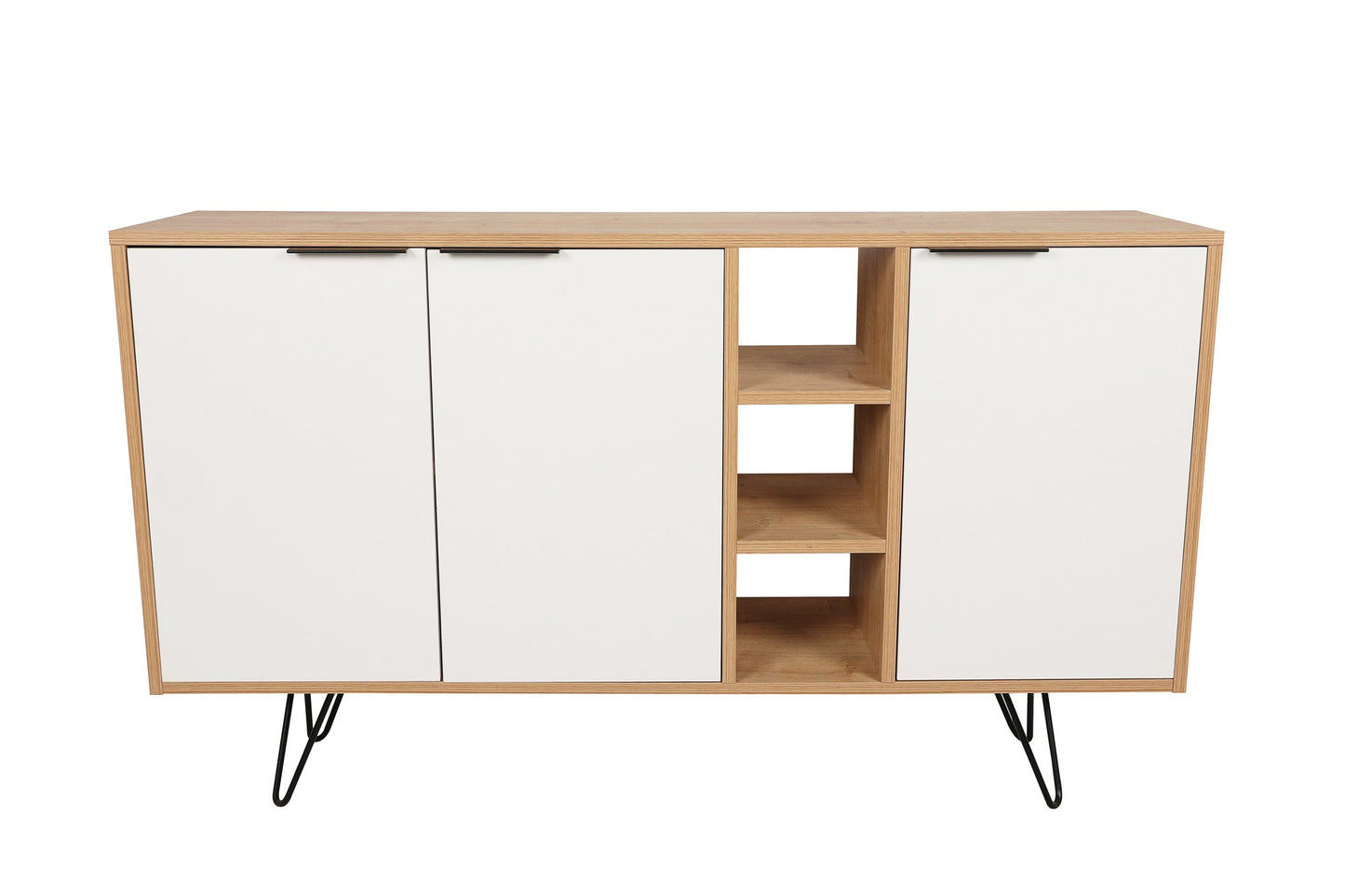 Konsolė Clara Console - Oak, White