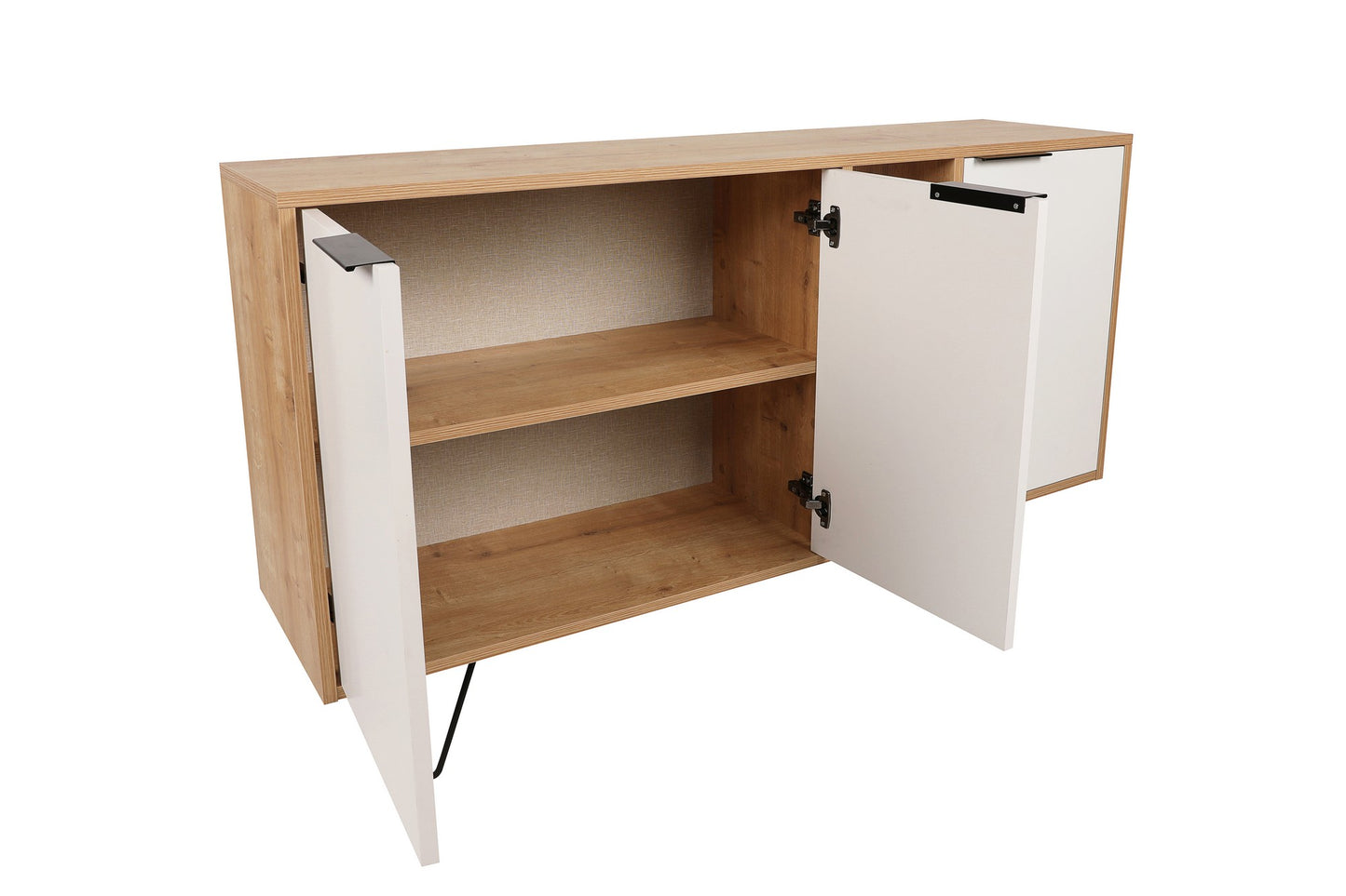 Konsolė Clara Console - Oak, White