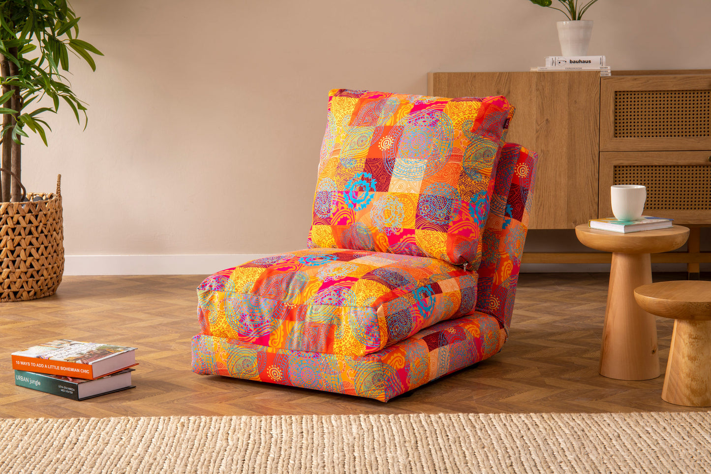 Fotelis Taida 1 - Seater - Patchwork