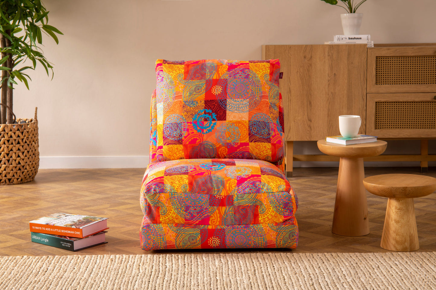 Fotelis Taida 1 - Seater - Patchwork